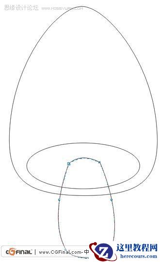 CorelDRAW绘制可爱的卡通蘑菇与花朵
