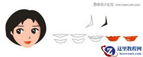 Coreldraw打造可爱的大眼美女形象教程