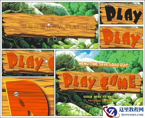 CorelDRAW实例教程：制作木纹纹理字效教程