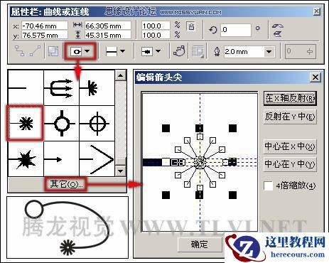 CorelDRAW中钢笔工具的用法