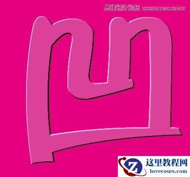 CorelDraw绘制凹凸效果的艺术字教程