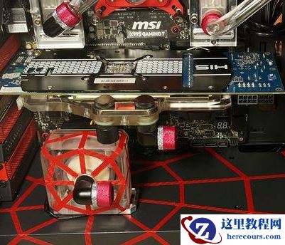 技术编辑教您如何组装水冷电脑