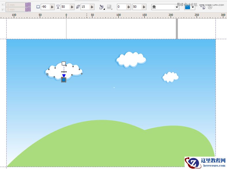 CorelDraw制作卡通桌面教程