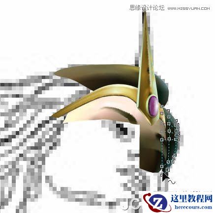 CorelDRAW巧用网格工具绘制恶魔谷插画