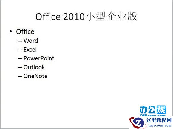 PowerPoint2010普通文本转化成SmartArt图形教程