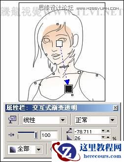 CorelDRAW绘制卡通插画美女教程清晨的阳光
