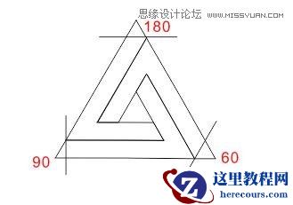 CorelDraw制作个性的三角形企业LOGO