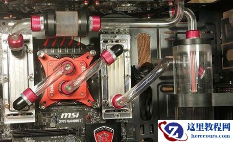 技术编辑教您如何组装水冷电脑