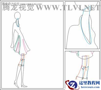 在CorelDRAW中为对象填充底纹和Post Script