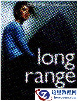 CorelDRAW制作半调网屏艺术效果