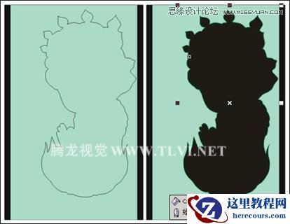 CorelDRAW绘制卡通风格的慈悲佛祖