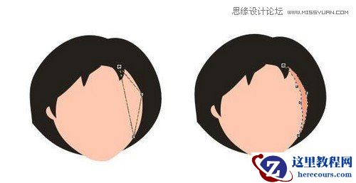 Coreldraw打造可爱的大眼美女形象教程