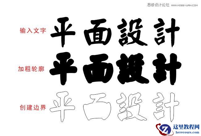 CorelDraw简单制作中文字体排版设计