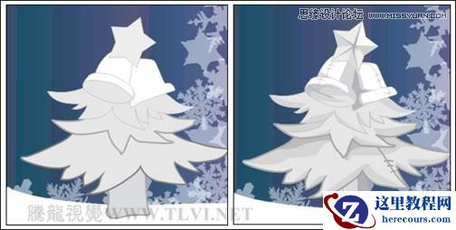 CorelDRAW实例教程：制作圣诞快乐艺术字教程