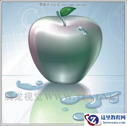 使用CorelDRAW中的“交互式网格填充”工具填充对象