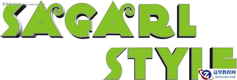 CorelDRAW制作箱体发光字教程