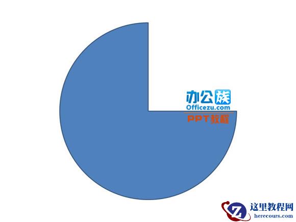利用PowerPoint2010一分钟搞定三维环状饼图