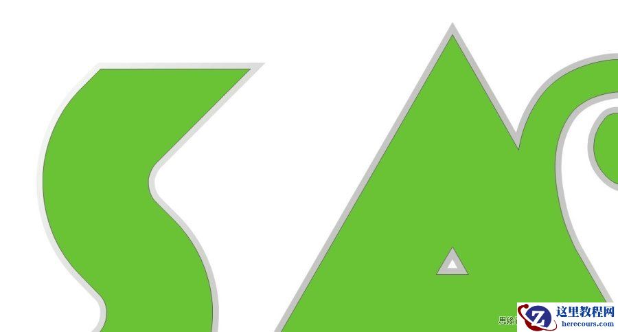 CorelDRAW制作箱体发光字教程