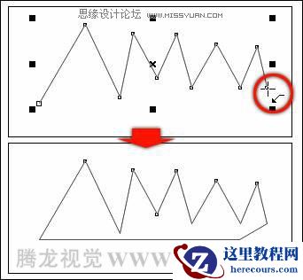 CorelDRAW中多点线工具的应用