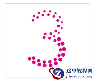 CorelDRAW制作简洁风格的三八天猫标志