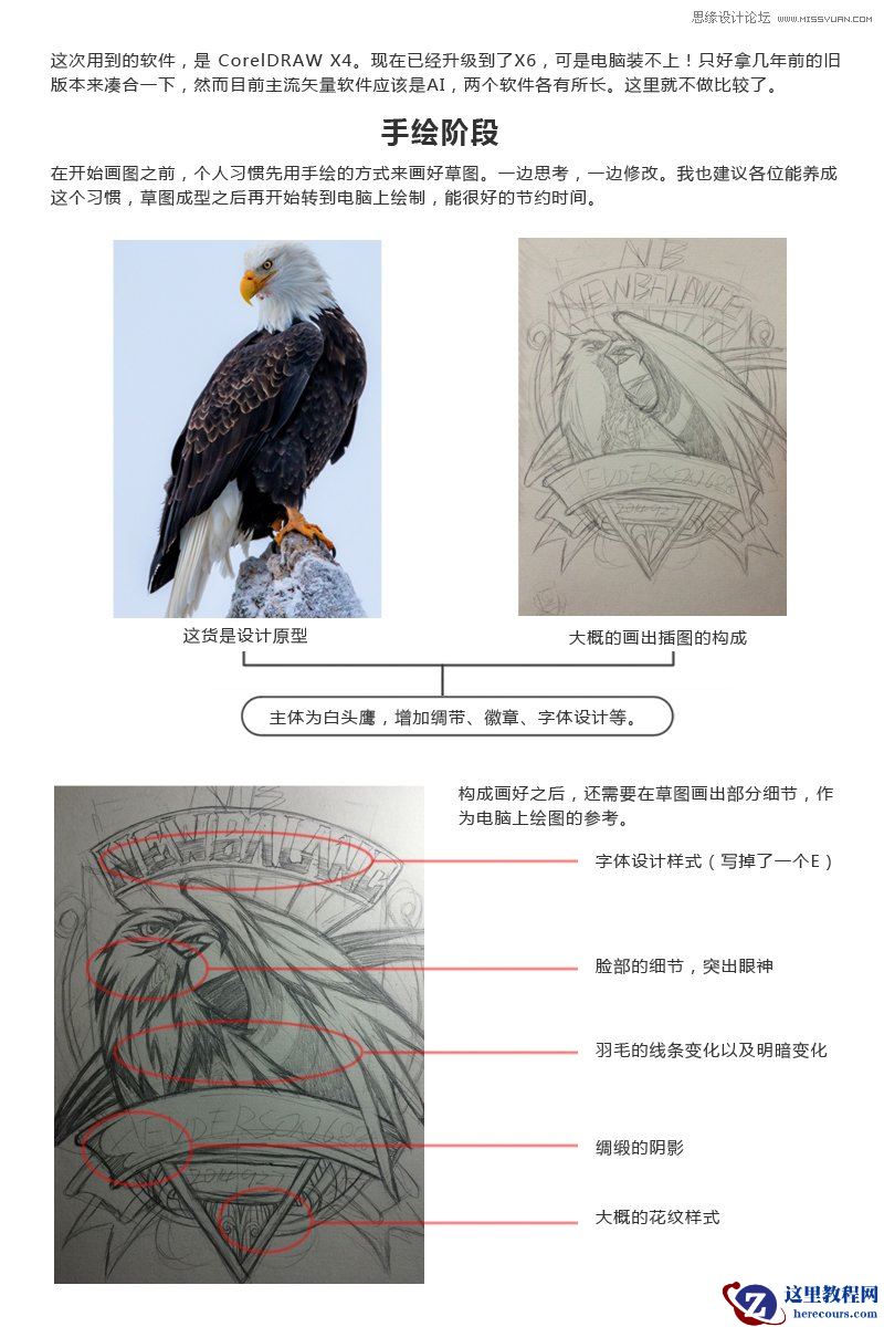 CorelDRAW简单介绍矢量插画的绘制过程