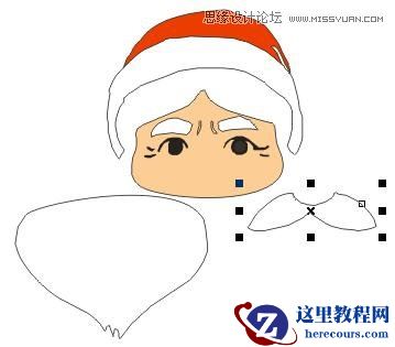 CorelDRAW制作圣诞节贺卡教程