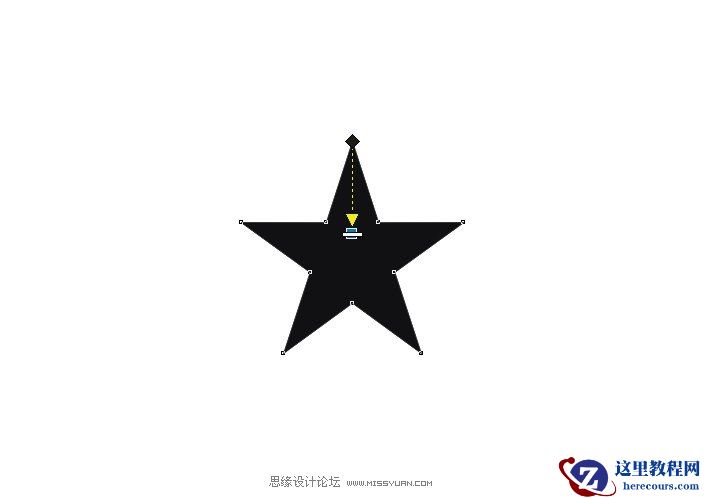 CorelDRAW的实用技巧绘制五角星