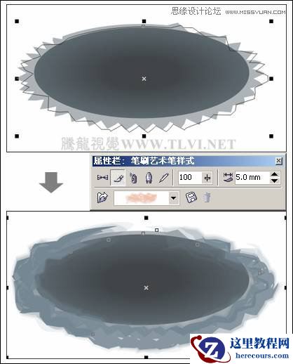 CorelDRAW实例教程：绘制中国风国画教程