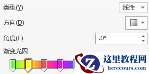 PPT制作荧光字效果的方法