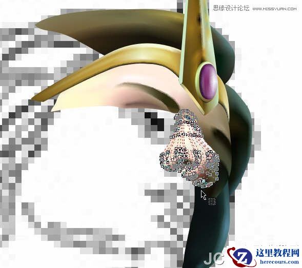 CorelDRAW巧用网格工具绘制恶魔谷插画