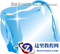 CorelDRAW绘制质感的橙子和冰块