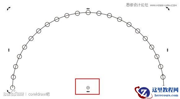 CorelDraw制作漂亮圆点螺旋状效果