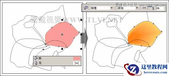 CorelDRAW绘制时尚风格的美少女漫画