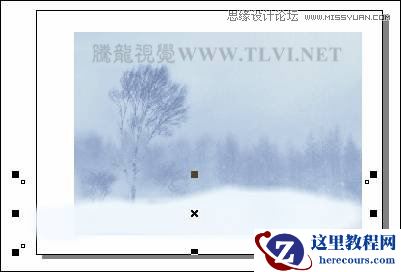 CorelDRAW绘制雪地中的唯美女孩教程