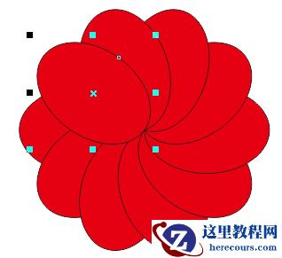 CorelDRAW制作剪纸风格的创意花纹