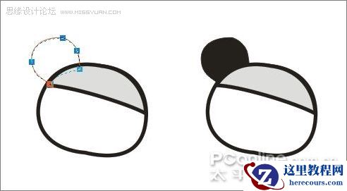 Coreldraw绘制奥运福娃晶晶