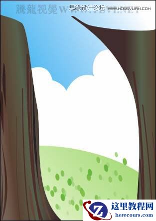 CorelDRAW绘制可爱的泡泡猪卡通插画