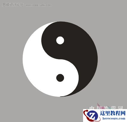 CorelDRAW简单几步打造太极图形