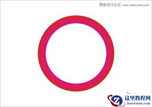 CorelDraw交互式调和工具制作卡通彩虹