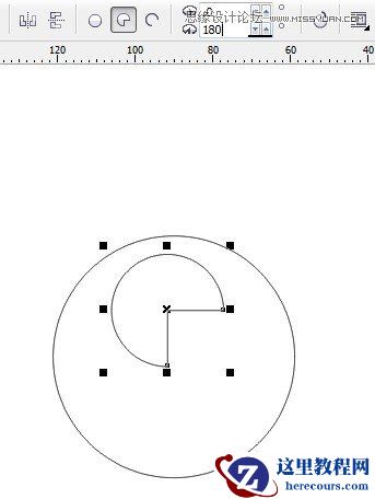 CorelDRAW制作IE浏览器标志教程