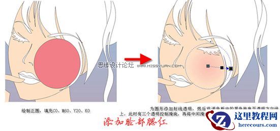 CorelDraw绘制漂亮的矢量MM教程