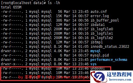 mysql日志文件undo log和redo log怎么设置
