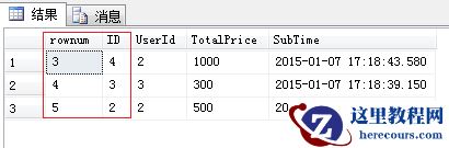 利用row_number实现分页-晓菜鸟