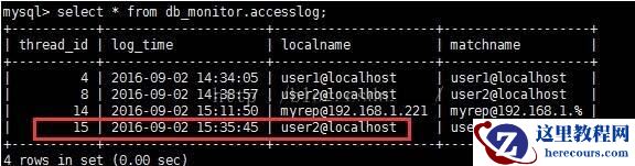 分享mysql利用init-connect增加访问审计功能的实例