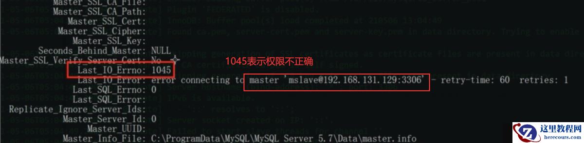 MySQL配置主从复制的方法