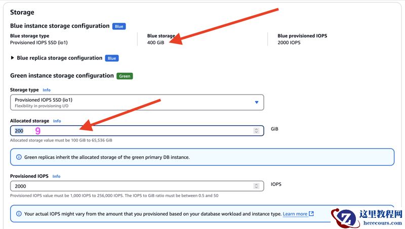 使用 AWS 蓝/绿部署以零停机时间缩减 MySQL RDS 数据库的存储