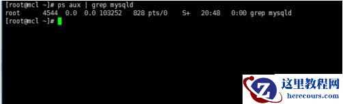 linux怎样查看mysql是否启动