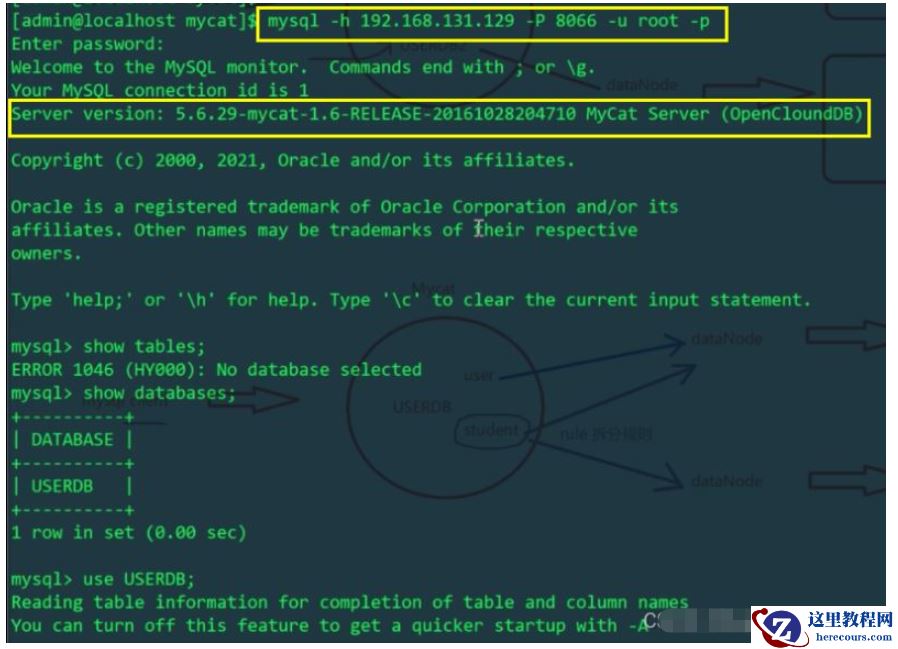 MySQL分库分表实例分析