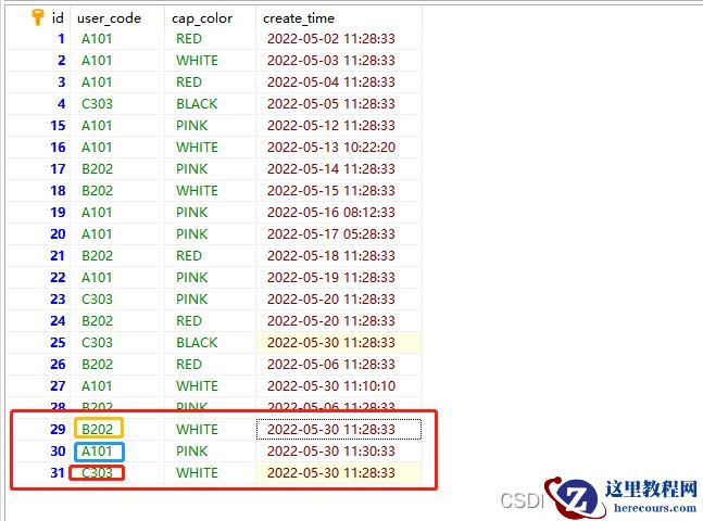 MySql如何查出符合条件的最新数据行