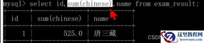 MySQL聚合查询与联合查询操作的示例分析